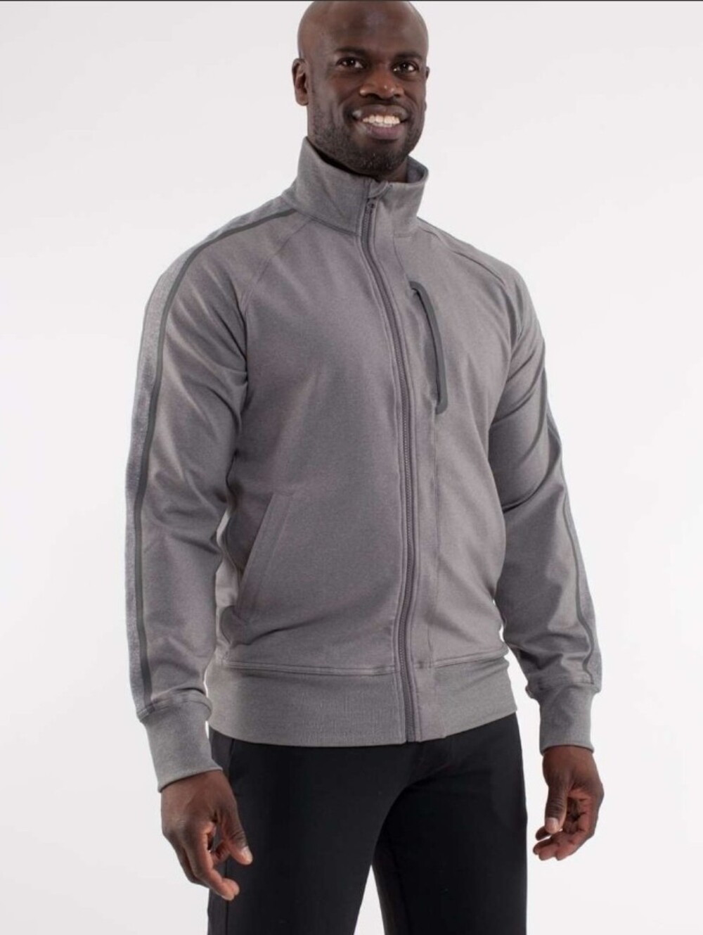 NWOT Lululemon Kung Fu Jacket II In Heathered Slate Size L